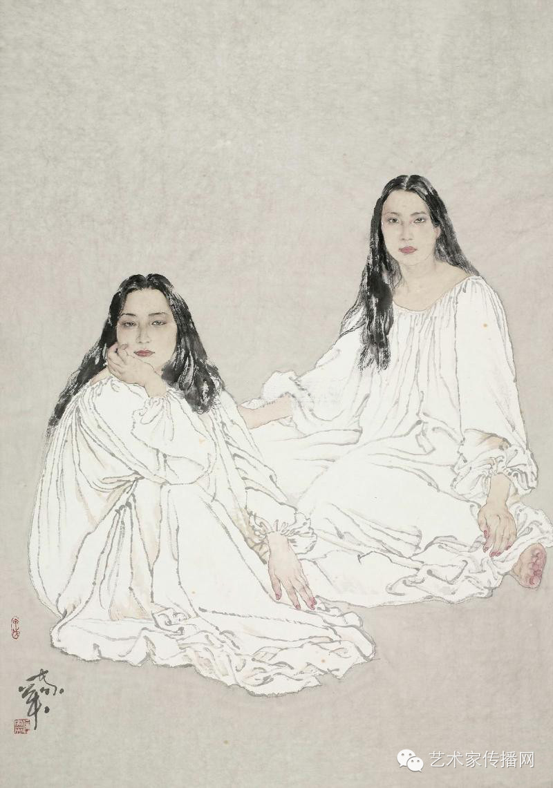 何家英国画人体高清全集