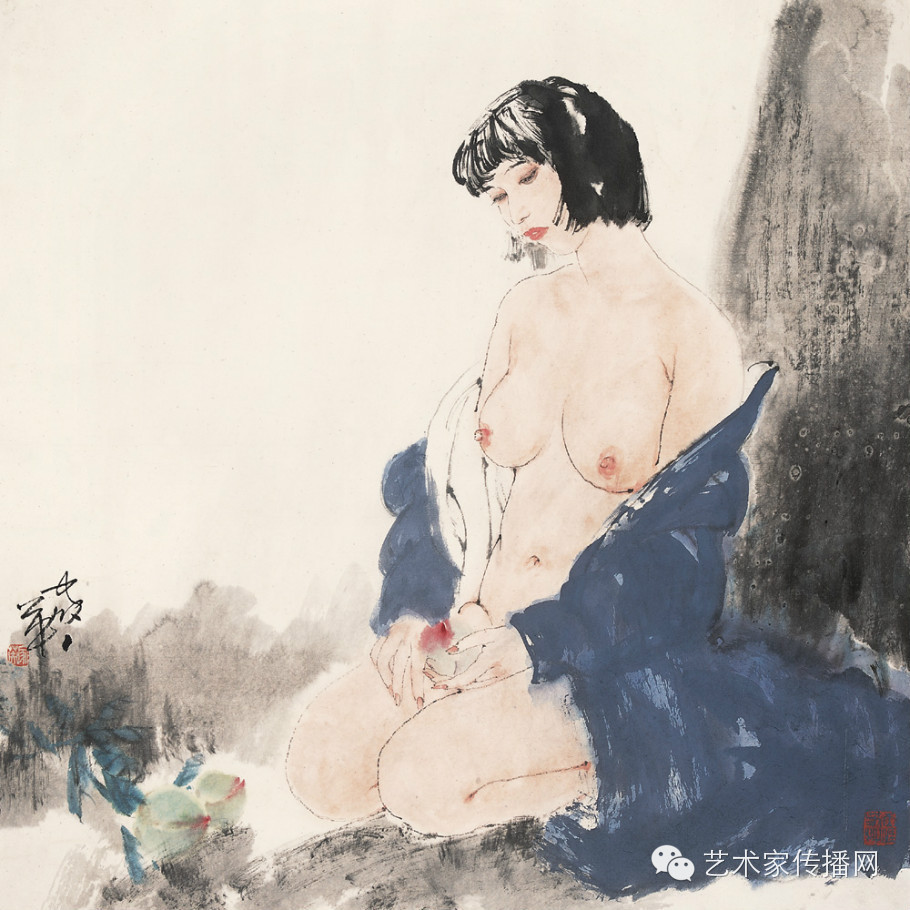 何家英国画人体高清全集