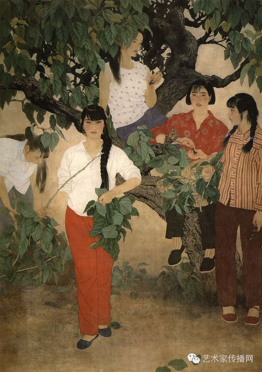 何家英国画人体高清全集