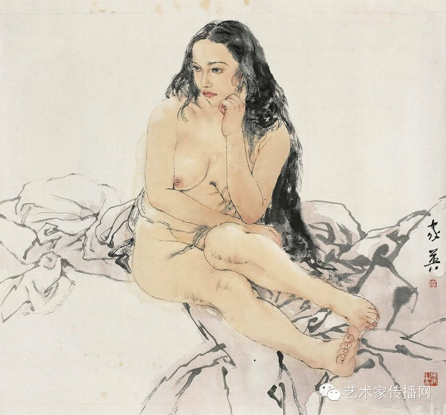 何家英国画人体高清全集