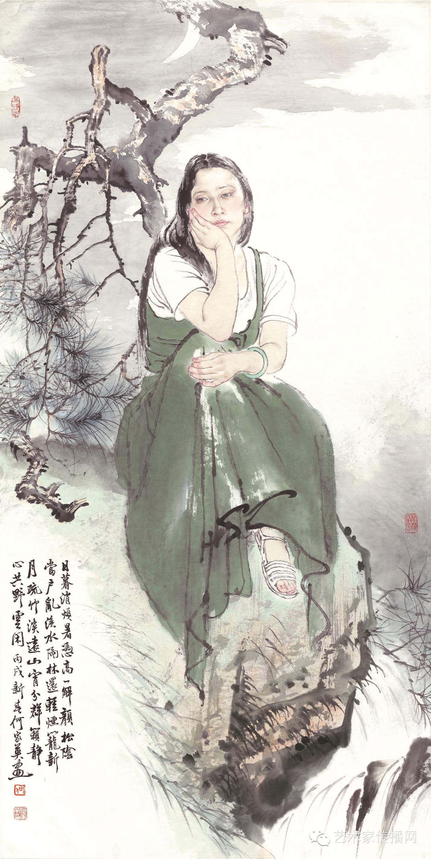 何家英国画人体高清全集