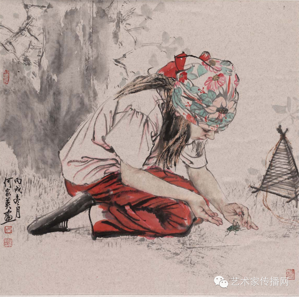 何家英国画人体高清全集