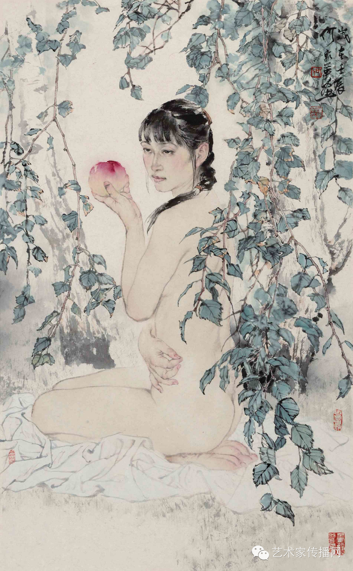 何家英国画人体高清全集