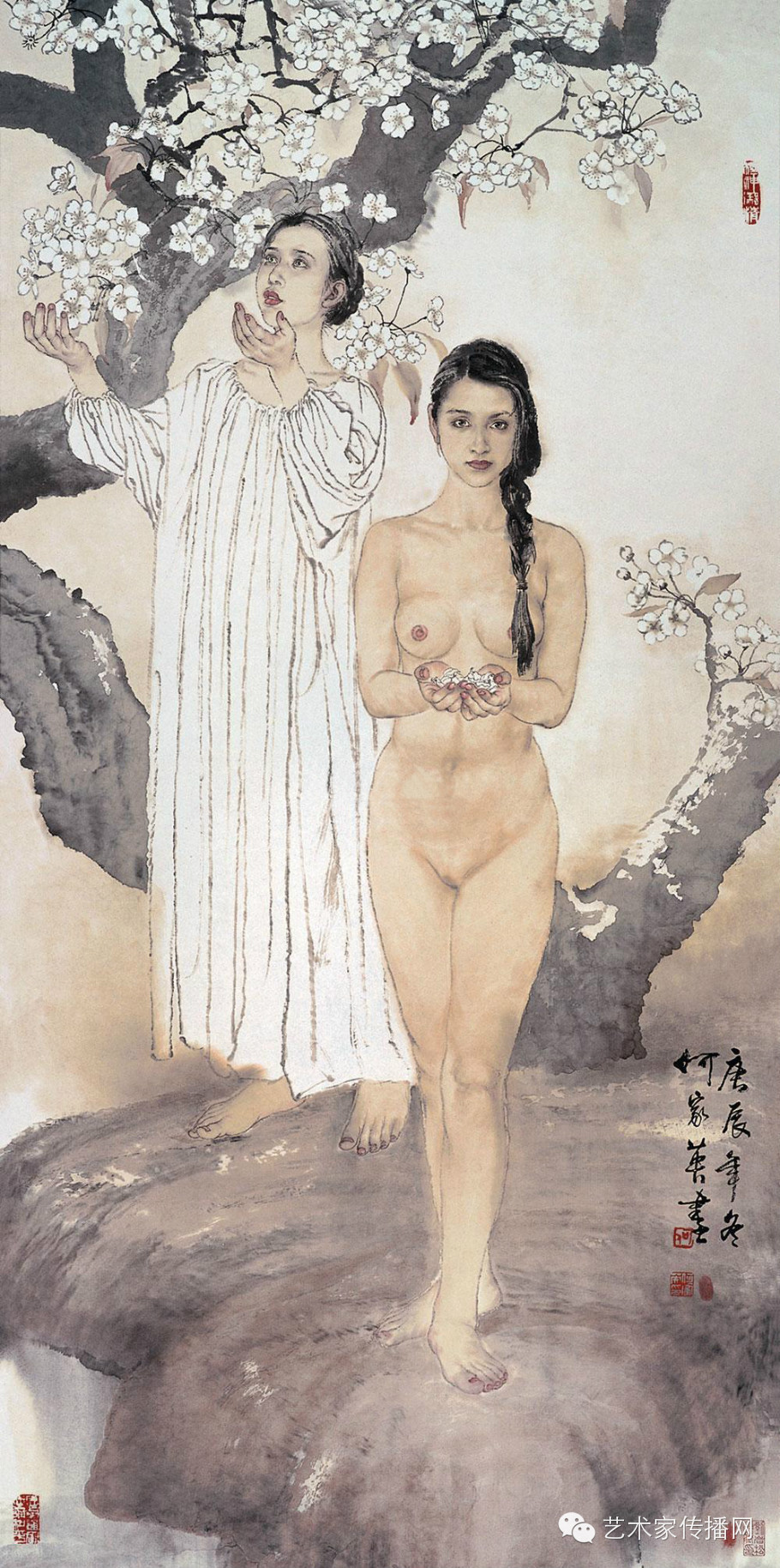 何家英国画人体高清全集