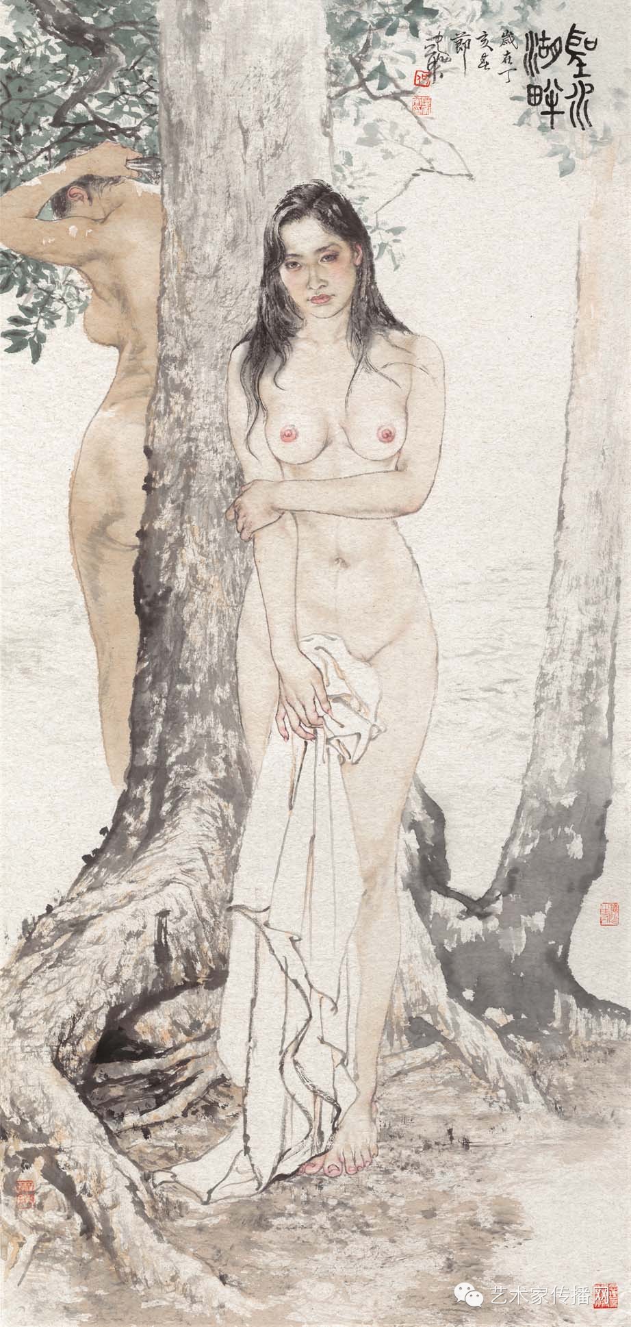 何家英国画人体高清全集