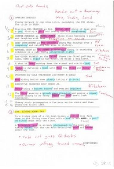 【重磅】摄影师解读剧本的步骤，用技术/文本/角色三个层面去分析