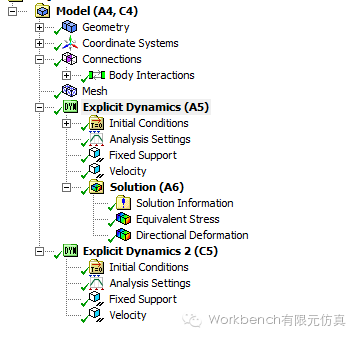 ANSYS显示动力学分析实例的图2