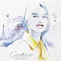 卡地亚携手超模何穗,AMULETTE DE CARTIER 开启逐梦...