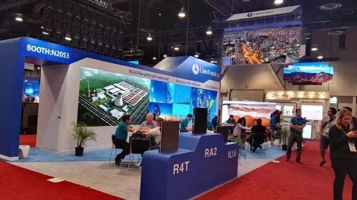 联建光电盛装亮相2016美国Infocomm