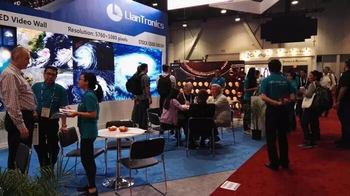 联建光电盛装亮相2016美国Infocomm