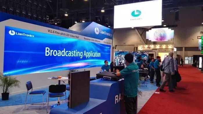 联建光电盛装亮相2016美国Infocomm