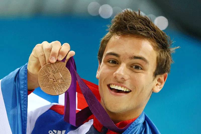 即使只拿过一块奥运铜牌,英国也当他国宝tom daley 托马斯·戴利(英国