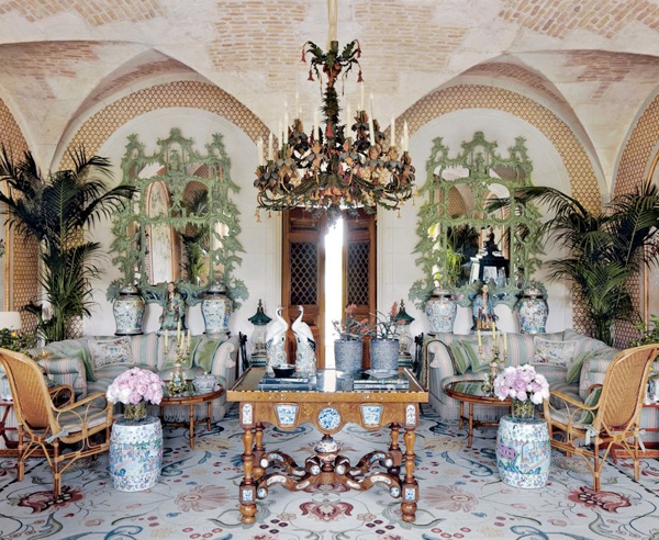 Valentino家的餐厅，豪华得你下巴掉下来