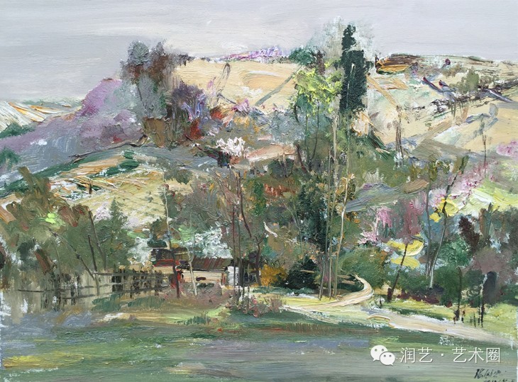 中国油画名家彭州行之二张国忠及作品介绍