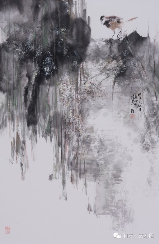 彩墨流韵 <wbr> <wbr>活色生香 <wbr>——陈志才的花鸟画