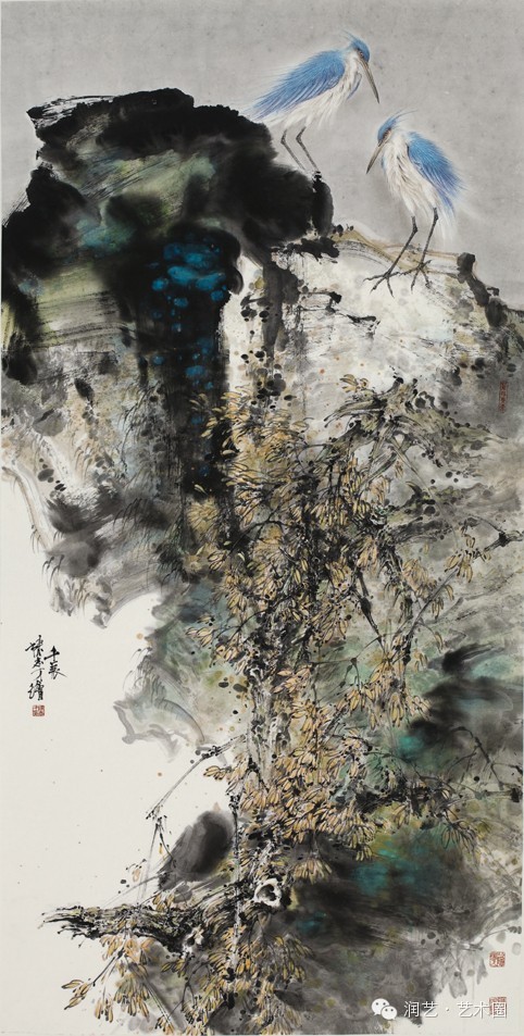 彩墨流韵 <wbr> <wbr>活色生香 <wbr>——陈志才的花鸟画