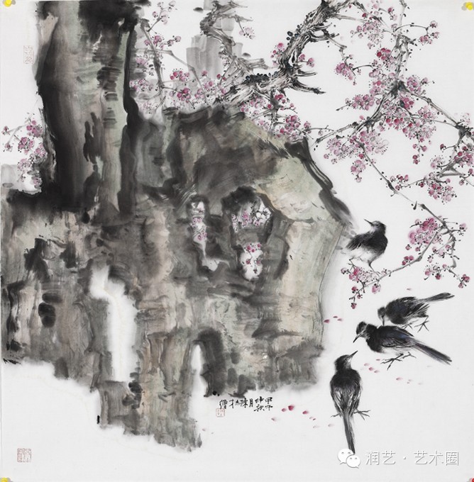 彩墨流韵 <wbr> <wbr>活色生香 <wbr>——陈志才的花鸟画