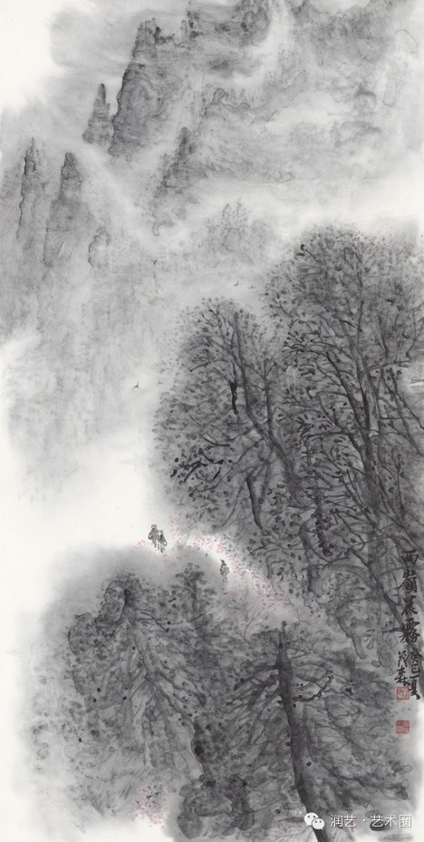 蕴古创新——林茂森别具一格的淡墨山水画作品品读