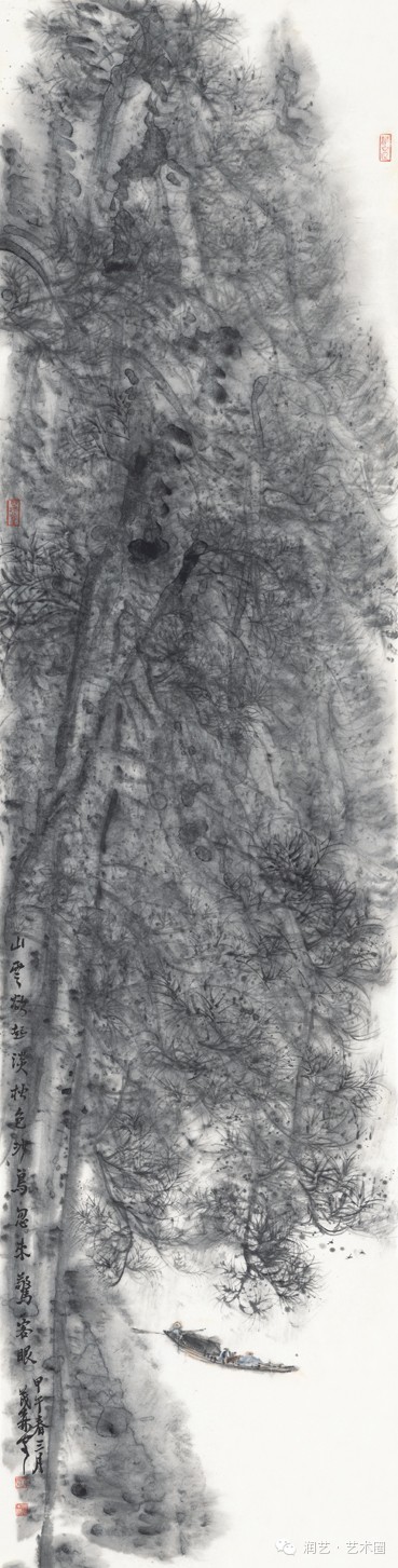 蕴古创新——林茂森别具一格的淡墨山水画作品品读