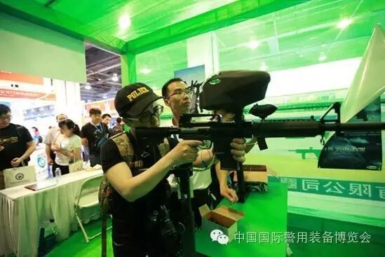 第八屆警博會亮點之一警務實戰(zhàn)模擬訓練體驗區(qū) 