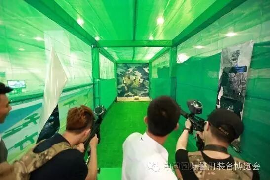 第八屆警博會亮點之一警務實戰(zhàn)模擬訓練體驗區(qū) 