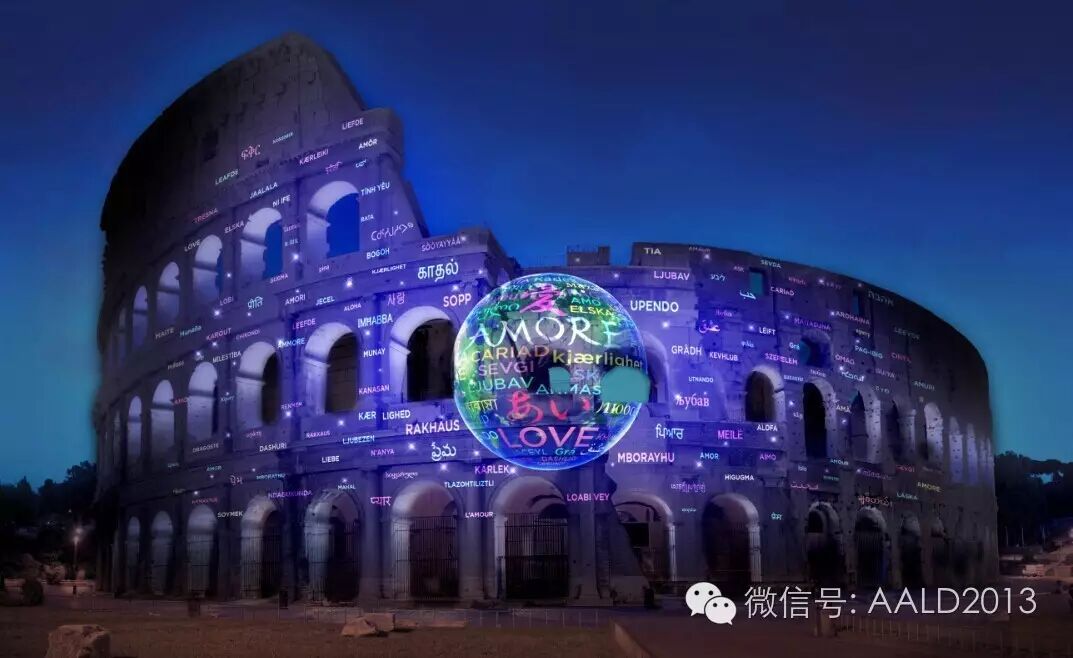 罗马圆形大剧场光之寓意：150种爱的表述丨A·播客