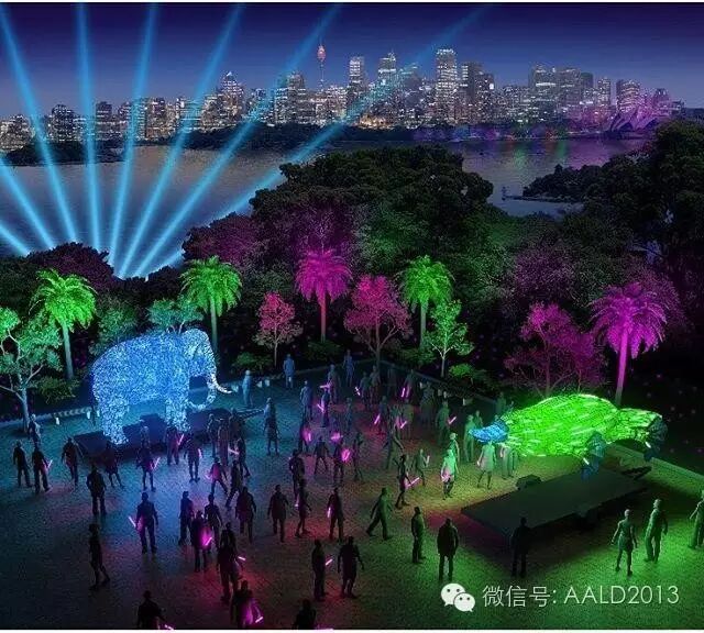 2016悉尼灯光音乐节如何艺术地“浓墨重彩”丨A·特讯