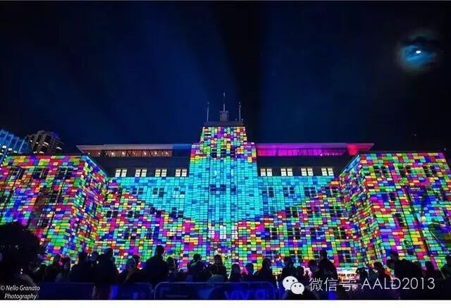 2016悉尼灯光音乐节如何艺术地“浓墨重彩”丨A·特讯