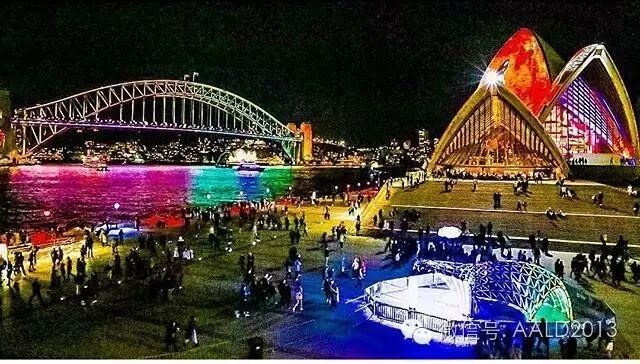 2016悉尼灯光音乐节如何艺术地“浓墨重彩”丨A·特讯