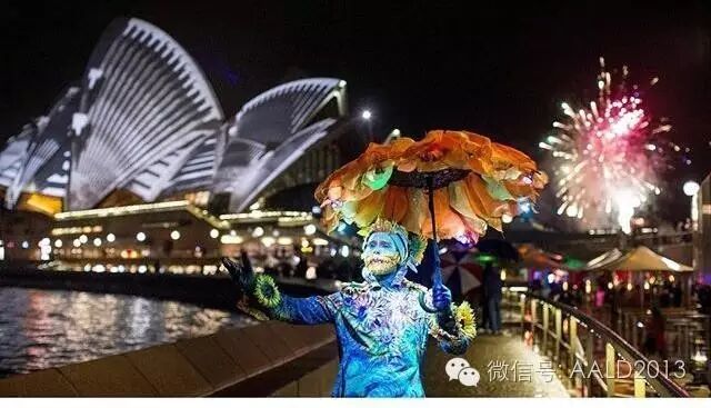 2016悉尼灯光音乐节如何艺术地“浓墨重彩”丨A·特讯