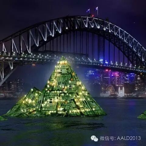 2016悉尼灯光音乐节如何艺术地“浓墨重彩”丨A·特讯