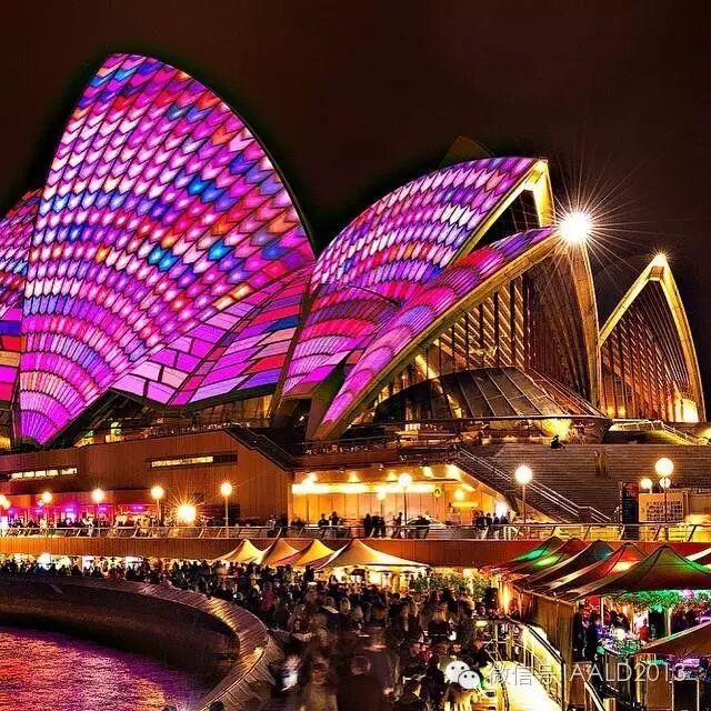 2016悉尼灯光音乐节如何艺术地“浓墨重彩”丨A·特讯