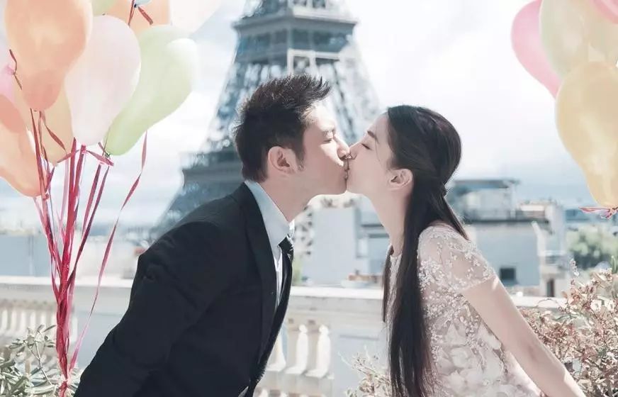 如果黄晓明baby不整容,他们的婚纱照会是这样的......