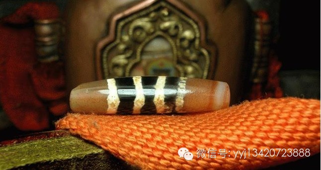 天珠-----眼珠、药师珠、线珠赏析