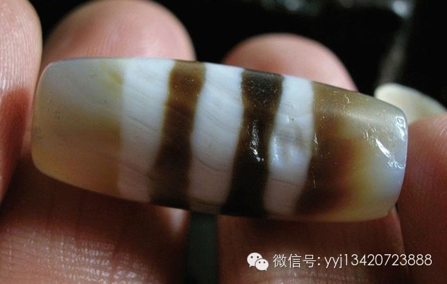 天珠-----眼珠、药师珠、线珠赏析