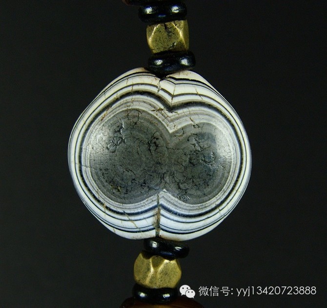 天珠-----眼珠、药师珠、线珠赏析