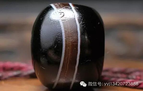 天珠-----眼珠、药师珠、线珠赏析