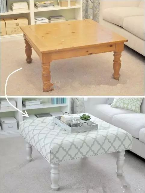 旧家具太low了？不必花钱就可以给家具“换新装”
