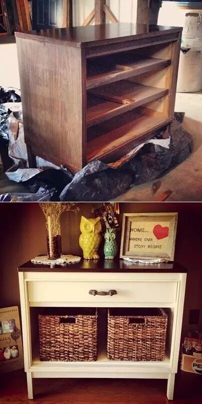 旧家具太low了？不必花钱就可以给家具“换新装”