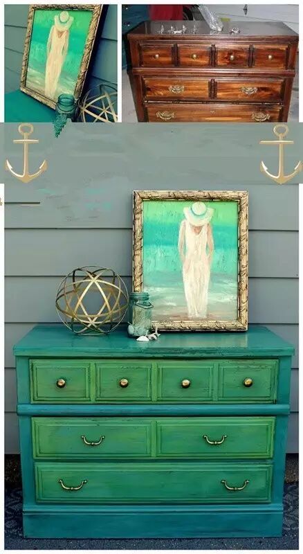 旧家具太low了？不必花钱就可以给家具“换新装”