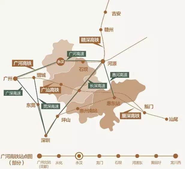 除了自驾便利外, 依云四季未来预计拟建广河高铁永汉站.