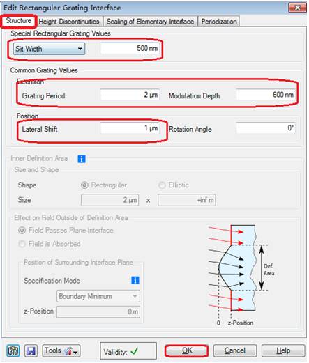 VirtualLab矩形组合光栅建模的图11
