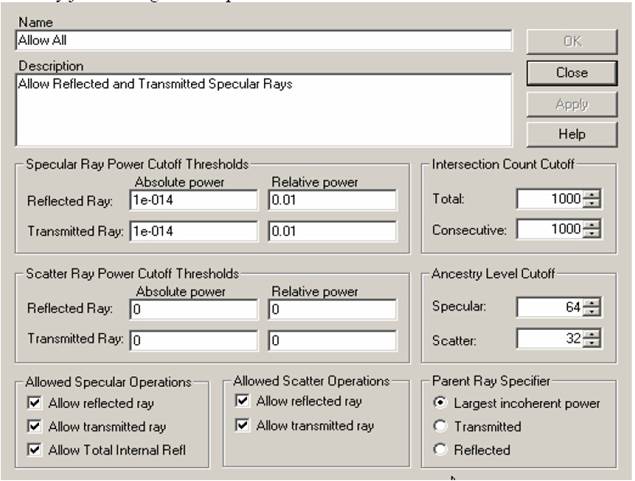 FRED应用说明：照明显示的图10