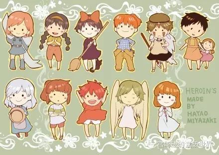 【3.8女神节快乐】宫崎骏笔下的女主头像送给女神们(●'...