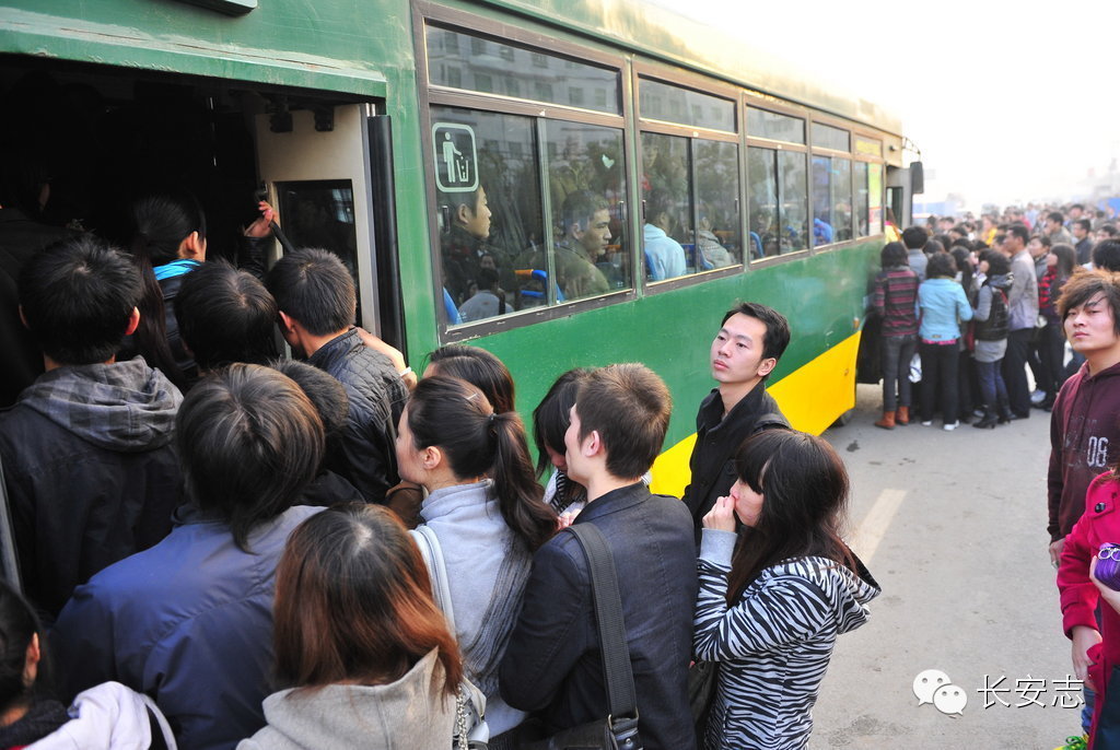 一座整天追着公交车跑的城市