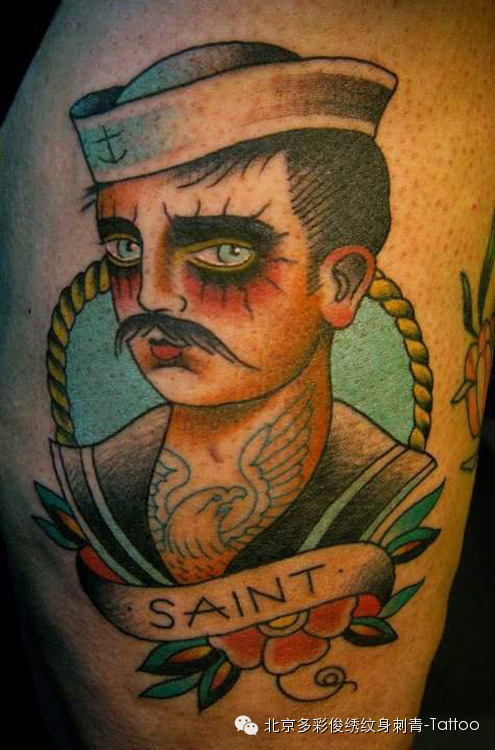 传统school纹身图案寓意与象征