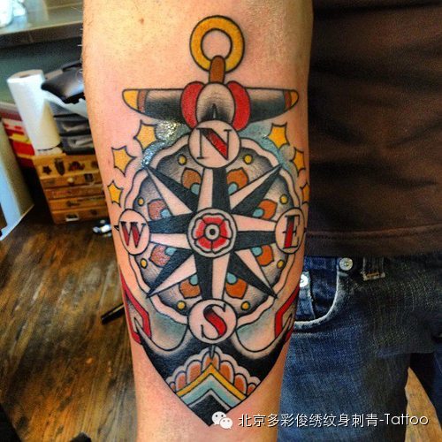 传统school纹身图案寓意与象征