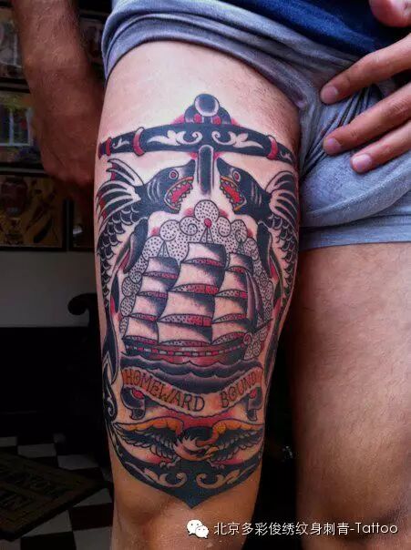 传统school纹身图案寓意与象征