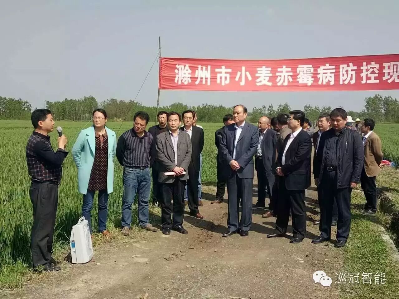 巡冠智能滁州市防治現(xiàn)場會 