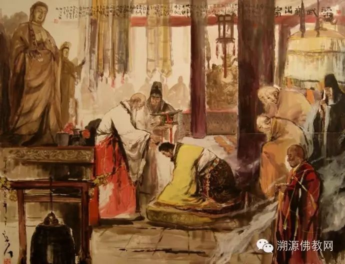 三次舍身同泰寺大通元年,京城大疫,武帝于重云殿,为万民设救苦斋,以身